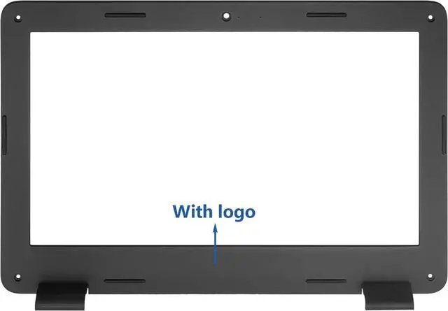 Alt view image 2 of 3 - LCD Front Replacement for Dell Chromebook 3100 for Latitude 11 3100 Screen Bezel Cover Frame 06C2J6 6C2J6