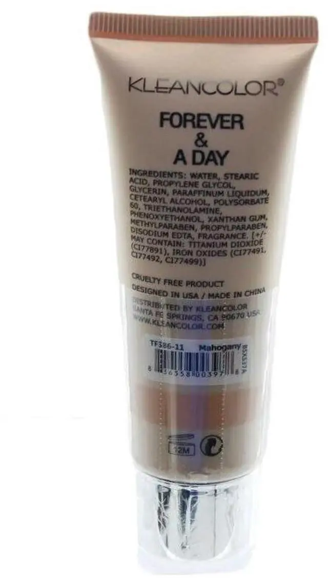 Alt view image 3 of 3 - KLEANCOLOR Forever & A Day Matte Full Coverage Mahogany 2 Pack 2.03 fl oz