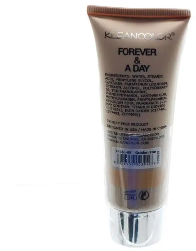 Alt view image 3 of 3 - KLEANCOLOR Forever & A Day Matte Full Coverage Golden Tan 2 Pack