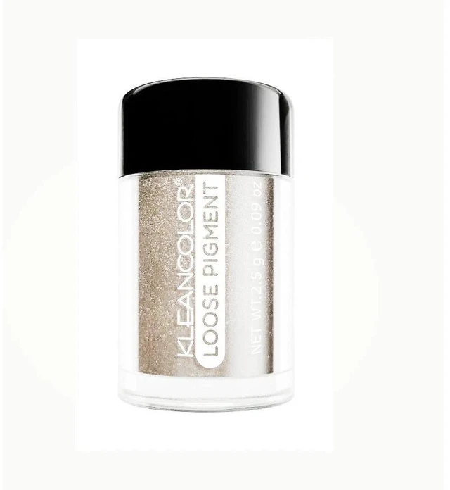 Main image of 2 pcs KleanColor Loose Pigment Metallic Shimmer Eye Shadow #1134 Sugar Cookie