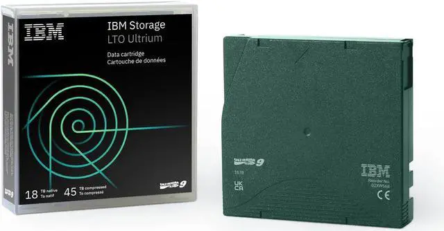 Alt view image 5 of 5 - IBM LTO, Ultrium-9, 02XW568, 18TB/45TB, LTO-9
