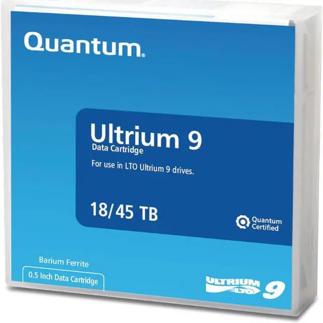 Alt view image 9 of 9 - Quantum LTO-Ultrium 9 Data Cartridge MRL9MQN01