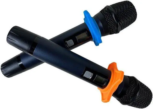 Alt view image 4 of 6 - Acesonic AMW-2650 2600W Karaoke Mixing Amplifier with Built-in Bluetooth, 4K HD & Dual Wireless Microphones