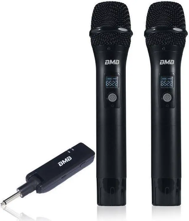 Alt view image 3 of 6 - BMB DAR-200 Mixing Amplifier with BMB CSJ-10 Speakers and BMB WH-210 Wireless Microphone System Package 3