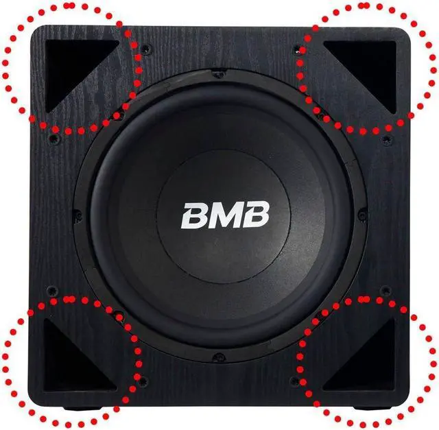 Alt view image 3 of 6 - BMB CSW-112A 600W 12" Active Subwoofer System
