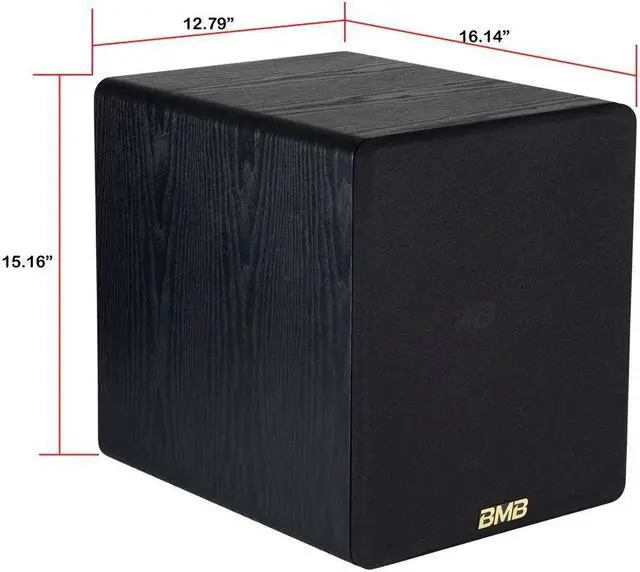 Alt view image 2 of 6 - BMB CSW-110A 500W 12" Active Subwoofer System