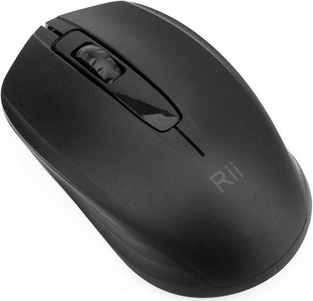 Alt view image 6 of 7 - Rii Wireless Mouse, 2.4G Portable Computer Mice for PC, Laptop, Windows,Office Included Wireless USB dongle (Black)