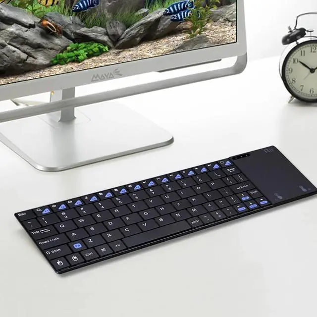 Main image of Rii mini i12+ Wireless Mini Keyboard with Touchpad mouse for PC Tablet Android TV BOX