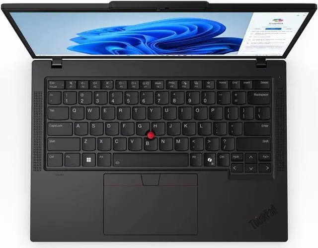 Alt view image 2 of 8 - Lenovo ThinkPad T14 Gen 5 14" Core Ultra 7 155U 1.7GHz 16GB 512GB SSD WIN11P, Black