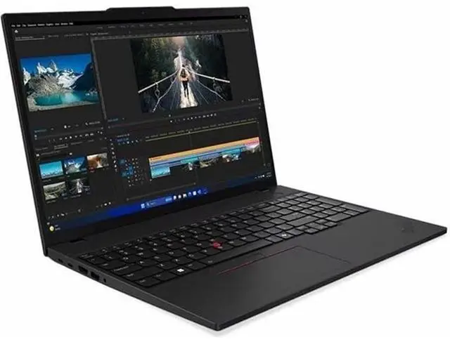 Alt view image 4 of 12 - Lenovo ThinkPad T16 Gen 3 16" Core Ultra 5 125U 3.6GHz 16GB 512GB SSD WIN11P, Black