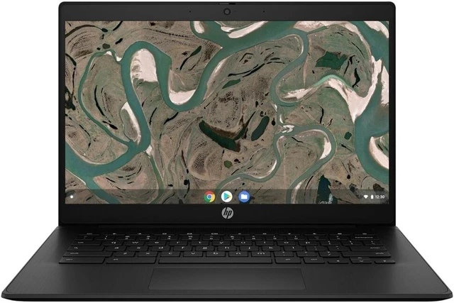Main image of HP Chromebook 14 G7 14" WXGA Celeron N4500 1.10GHz 4GB RAM 32GB eMMC ChromeOS, Jet Black