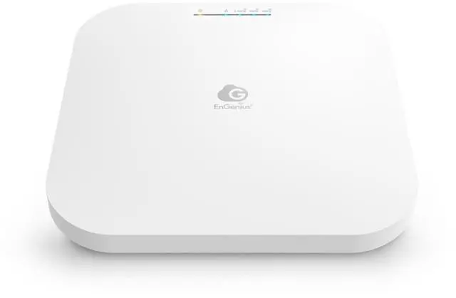 Alt view image 4 of 12 - EnGenius Cloud Managed ECW336 Wi-Fi 6E 4x4 Ceiling Mount Tri-Band Access Point