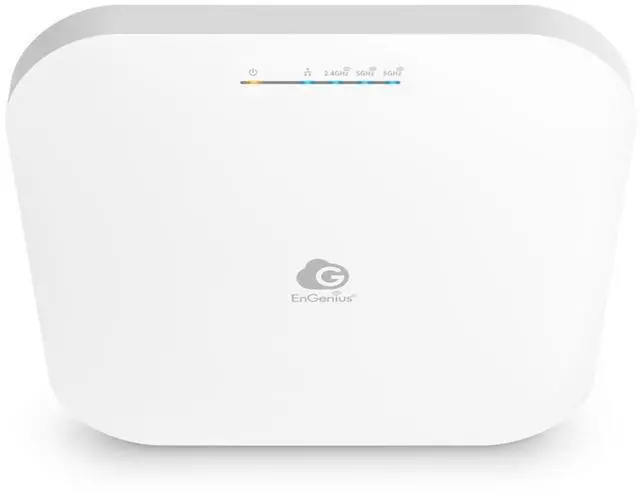 Alt view image 5 of 12 - EnGenius Cloud Managed ECW336 Wi-Fi 6E 4x4 Ceiling Mount Tri-Band Access Point