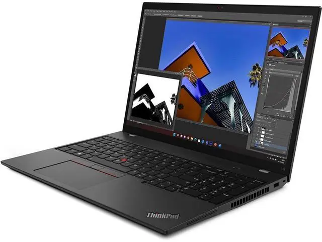 Alt view image 3 of 7 - Lenovo ThinkPad T16 Gen2 16" IPS LED WUXGA Intel i7-1355U 32GB RAM 1TB SSD WIN11P, Thunder Black
