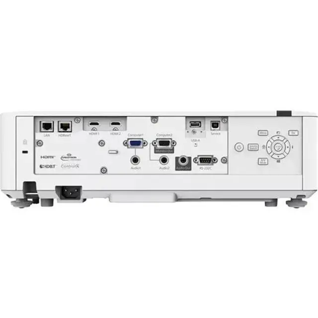 Alt view image 5 of 6 - Epson PowerLite L530U Full HD WUXGA 5200 Lumen 3LCD Laser Projector, White