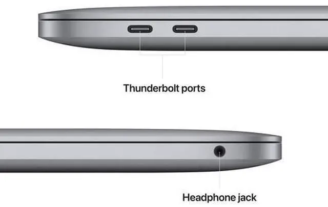 Alt view image 4 of 4 - Apple 2022 MacBook Pro 13" IPS Retina M2 3.49GHz 10C GPU 8GB RAM 256GB SSD, Space Gray