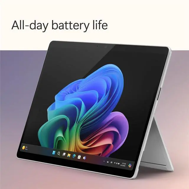 Alt view image 2 of 6 - Microsoft Surface Pro 10 Tablet 13" Touchscreen Copilot Ultra7 165U 16GB RAM 256GB SSD W11P Platinum