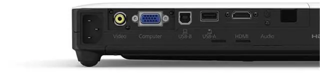 Alt view image 6 of 6 - Epson PowerLite 1795F FHD 1080p 3200Lumnes 3LCD Wireless Portable Projector, White - Certified Refurbished - Grade A