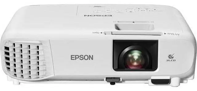 Alt view image 4 of 6 - Epson PowerLite 119W WXGA 4000 Lumn 3LCD Projector with Dual HDMI