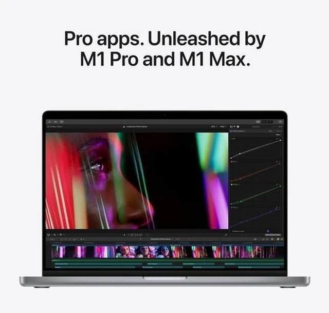 Alt view image 6 of 6 - 2021 Apple MacBook Pro with Apple M1 Max Chip (16-inch, 64GB RAM, 1TB SSD Storage) Space Gray
