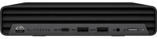 Alt view image 2 of 3 - HP EliteDesk 800 G6 Mini Desktop Intel Core i5-10500T 2.3GHz 16GB RAM 256GB SSD WIN11P, Black