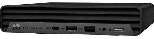 Alt view image 3 of 3 - HP EliteDesk 800 G6 Mini Desktop Intel Core i5-10500T 2.3GHz 16GB RAM 256GB SSD WIN11P, Black