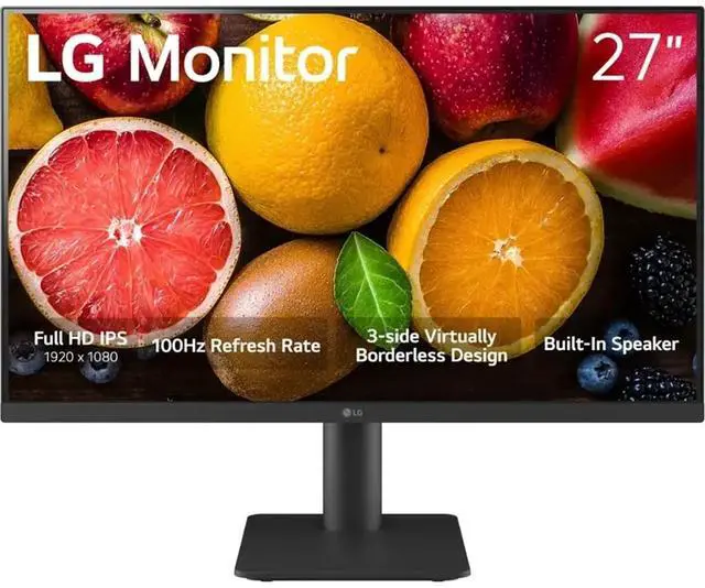 Main image of LG 27MS570B-B 27" Full HD IPS Monitor USB-C HDMI 100Hz 5ms Height & Tilt Adjustable, Black