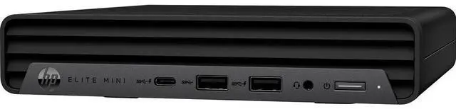 Alt view image 3 of 4 - HP EliteDesk 600 G9 Mini PC Intel Core i5-12500T 2.0GHz 8GB RAM 256GB SSD WIN11P, Black