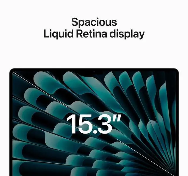 Alt view image 5 of 6 - Apple 2023 MacBook Air 15" IPS Retina M2 8C 3.49GHz GPU 10C 8GB RAM 256GB SSD, Silver