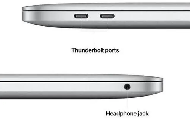 Alt view image 6 of 6 - Apple 2022 MacBook Pro 13.3" IPS Retina M2 8C 3.49GHz GPU 10C 24GB RAM 1TB SSD, Silver
