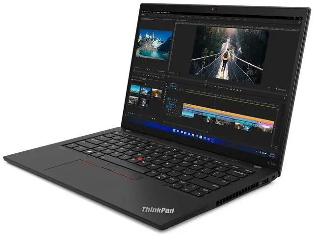 Alt view image 2 of 2 - Lenovo ThinkPad P14s Gen 3 Mobile Workstation 14" Touch 32GB 512GB SSD AMD Ryzen 7 PRO 6850U, Black