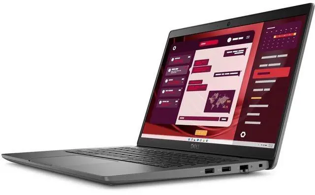 Alt view image 2 of 6 - Dell Latitude 3450 14" Full HD Notebook - Intel Core i7-1355U (1.7GHz - 16GB RAM - 512GB SSD - Windows 11 Pro - Intel Iris Xe Graphics - Webcam - 802.11ax Wireless LAN - Soft Charcoal