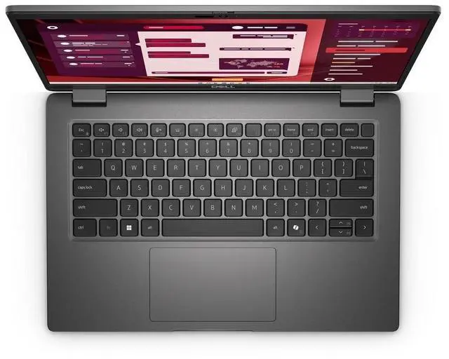 Alt view image 4 of 6 - Dell Latitude 3450 14" Full HD Notebook - Intel Core i7-1355U (1.7GHz - 16GB RAM - 512GB SSD - Windows 11 Pro - Intel Iris Xe Graphics - Webcam - 802.11ax Wireless LAN - Soft Charcoal