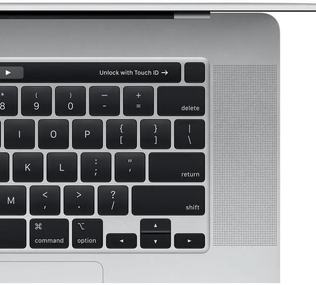 Alt view image 4 of 5 - Apple 2019 MacBook Pro 16" Intel Core i9-9880H 2.3GHz 32GB RAM 512GB SSD Radeon Pro 5500M, Silver