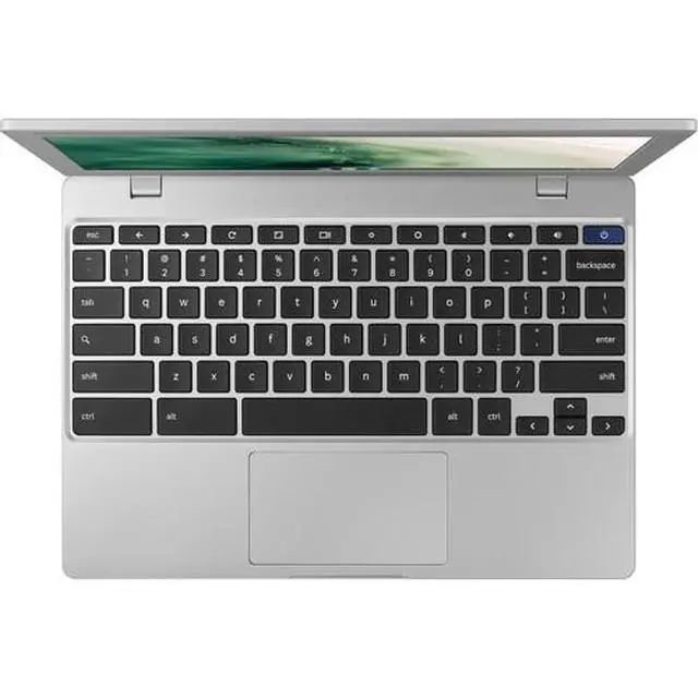 Alt view image 4 of 6 - Samsung Chromebook 4 11.6" HD Intel Celeron N4000 1.1GHz 4GB RAM 32GB eMMC, Silver