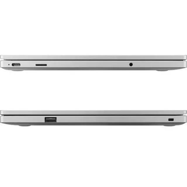 Alt view image 5 of 6 - Samsung Chromebook 4 11.6" HD Intel Celeron N4000 1.1GHz 4GB RAM 32GB eMMC, Silver