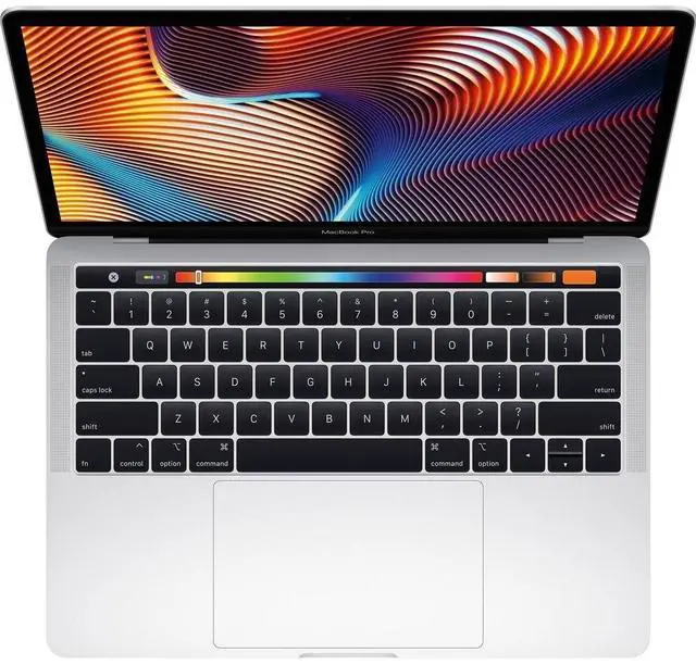 Alt view image 2 of 3 - Apple 2019 MacBook Pro 13.3" IPS Intel Core i7-8557U 1.7GHz 16GB RAM 512GB SSD Touch Bar, Silver