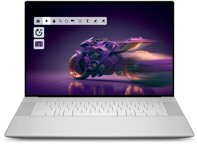 Main image of Dell XPS 16 DA16250 16.3" OLED Touch Ultra 9 285H 2.9GHz 32GB RAM 1TB SSD RTX 5060 WIN11P, Platinum