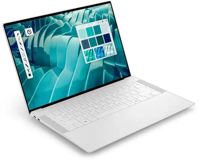 Alt view image 2 of 5 - Dell XPS14 14.5" 3.2K OLED Touchscreen Core Ultra 7 255H 2GHz 16GB RAM 1TB SSD WIN11P, Platinum