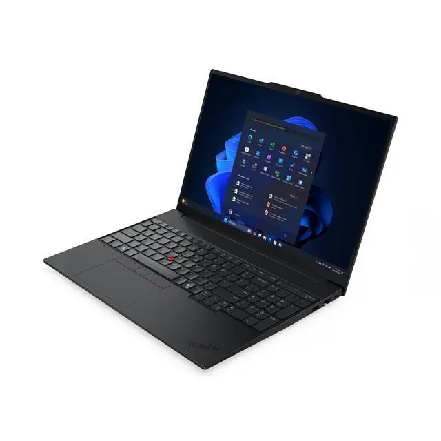 Alt view image 2 of 6 - Lenovo ThinkPad E16 Gen 3 16" Intel Core Ultra 7 255H 2GHz 16GB RAM 512GB SSD WIN11P, Black