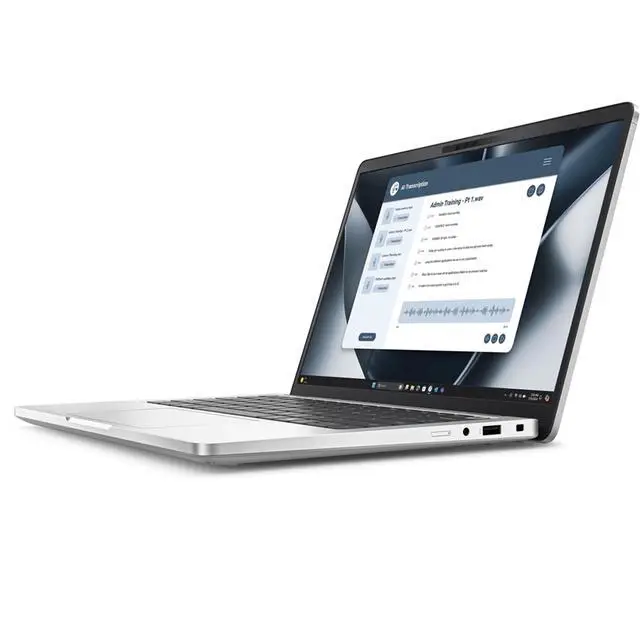 Alt view image 2 of 7 - Dell Pro 13 Plus 2-in-1 13.3" Touch Copilot+ PC Ryzen AI 7 PRO 350 2GHz 32GB 512GB SSD, Platinum