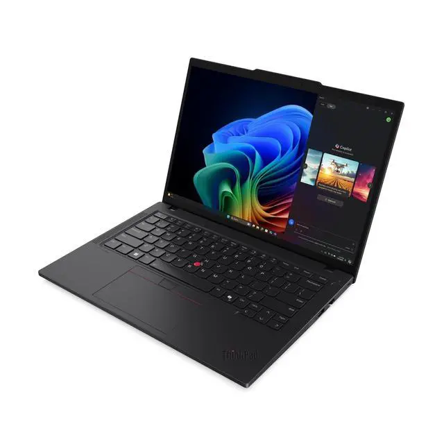 Alt view image 3 of 7 - Lenovo ThinkPad T14 Gen 6 14" WUXGA Intel Core Ultra 5 225U 1.5GHz 16GB RAM 512GB SSD WIN11P, Black