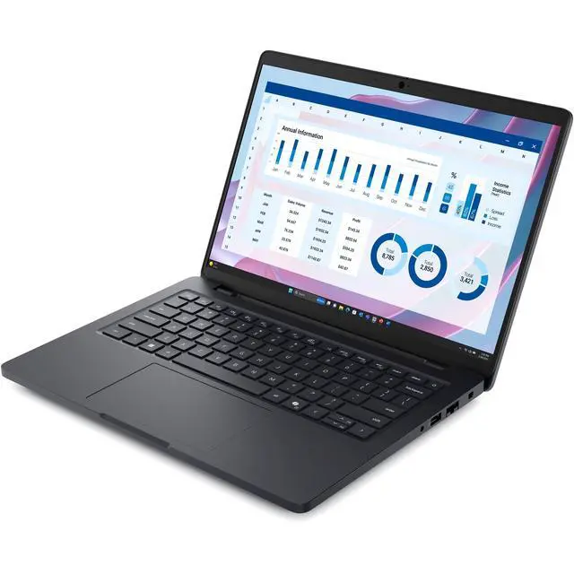 Alt view image 3 of 7 - Dell Pro Max 14 MC14255 14" Copilot+ PC AMD Ryzen AI 9 HX PRO 370 2GHz 32GB 1TB SSD WIN11P,Magnetite