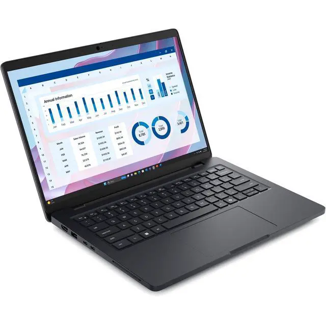 Alt view image 2 of 7 - Dell Pro Max 14 MC14255 14" Copilot+ PC AMD Ryzen AI 9 HX PRO 370 2GHz 32GB 1TB SSD WIN11P,Magnetite