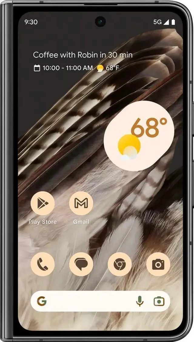 Alt view image 2 of 7 - Google Pixel Fold 5G 512GB Factory Unlocked, Obsidian