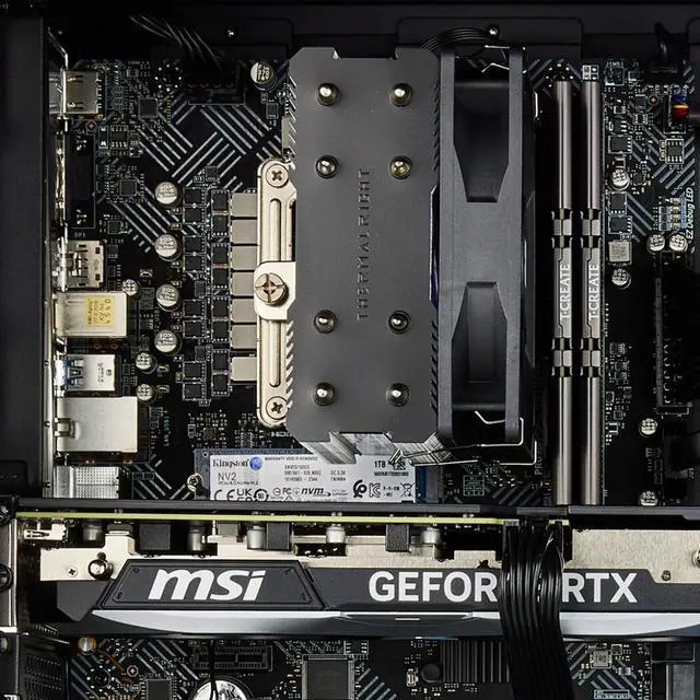 Alt view image 5 of 6 - TECHNOID Budget Gaming Pc (Intel i5-13th Gen - RTX 4060 Ti - 1TB SSD - 32GB RAM - Win 11 H - Keyboard Mouse)