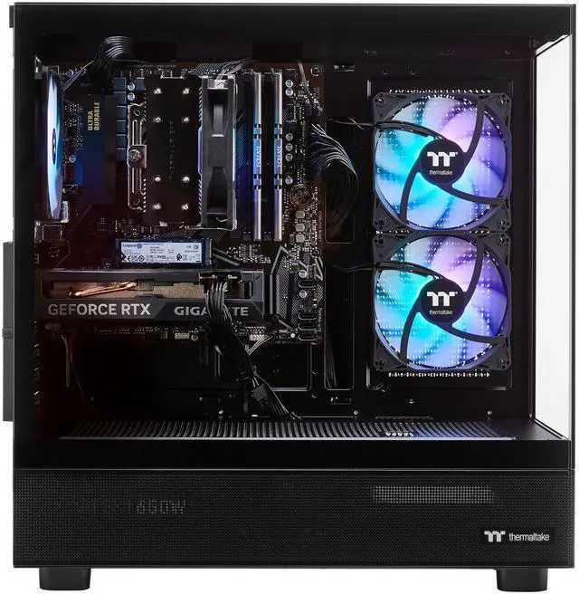 Alt view image 6 of 7 - TECHNOID - AMD Ryzen 7 7800x3D GeForce RTX 5080 32GB DDR5 2TB SSD AI Ready VR Compatible - W 11 Home