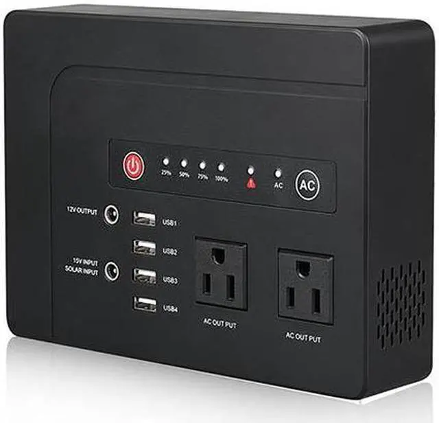Main image of 200W 146Wh Portable Power Station with 110V AC Outlet 39,600mAh Lithium Battery Bank Power Pack For Laptop Phone Tablet Camera Charger Outdoor Camping RV Travel Road Trip Home Office Emergency