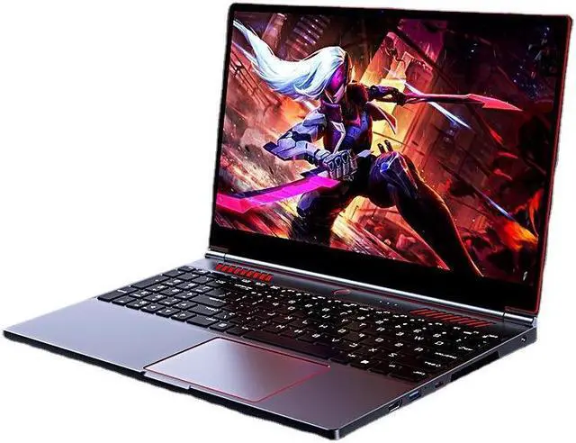 Alt view image 7 of 7 - NVISEN 16.1 Inch Gaming Laptop Computer GeForce GTX 1650 4G Intel Core i9-8950HK 2*RAM Max 64GB DDR4 2*M.2 NVME SSD WiFi Intel Core i9 8th Gen 1 TB 32GB