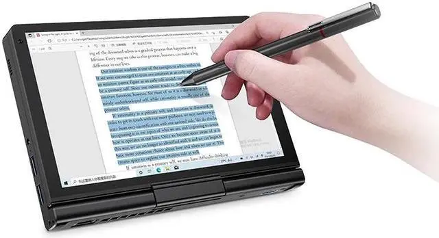 Alt view image 4 of 5 - GPD Pocket 3 Mini Business Laptop Intel Core Gold 7505 16GB 512GB 8Inch win11 Small Size Gaming Notebook